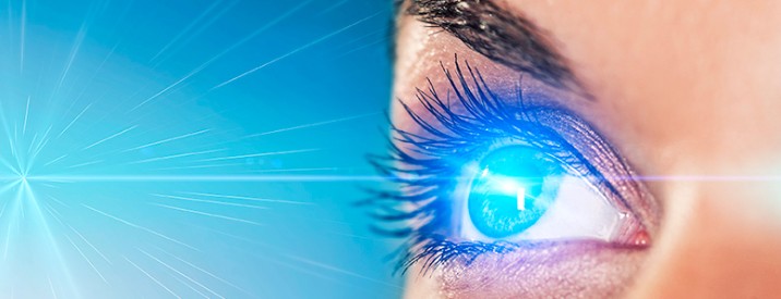 Efectos de la luz azul en los ojos